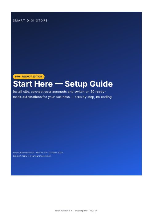 Setup guide