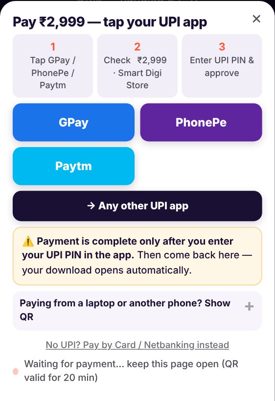 Step 3 choose app